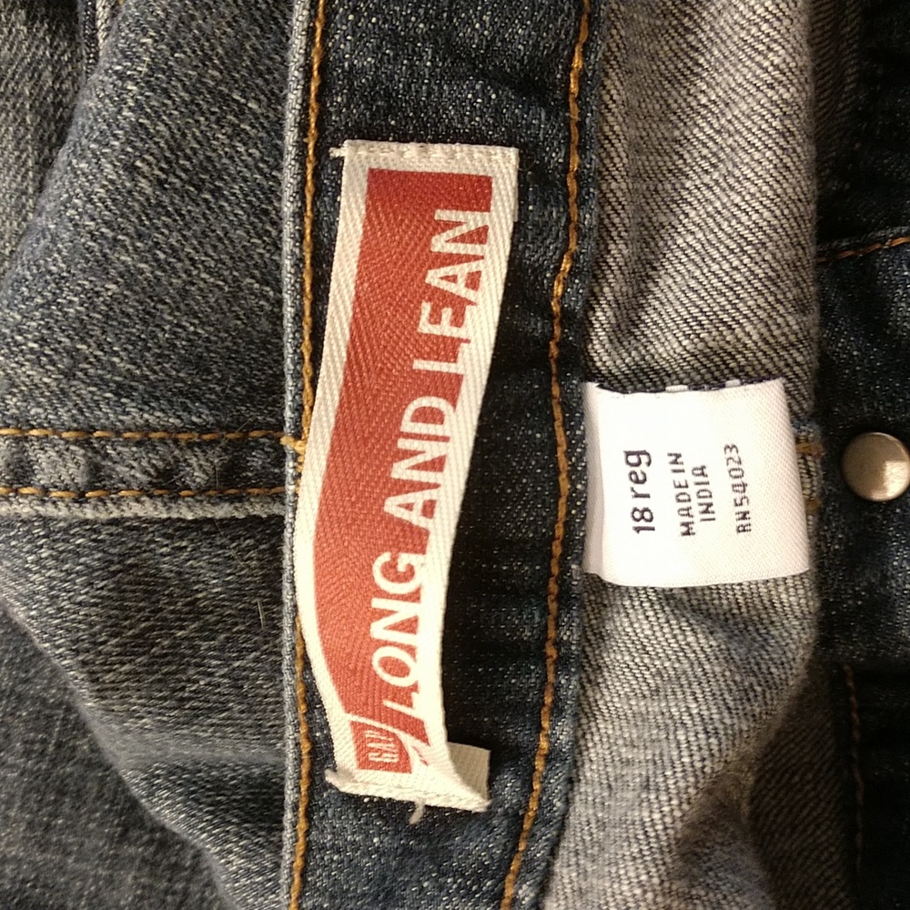 Gently used Gap jeans Size 18